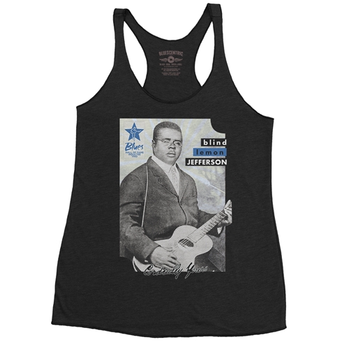 Ltd. Ed. Blues Hall of Fame Blind Lemon Jefferson Racerback Tank - Women