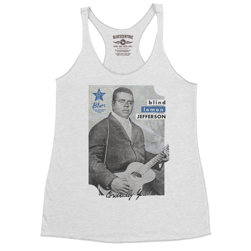 Ltd. Ed. Blues Hall of Fame Blind Lemon Jefferson Racerback Tank - Women