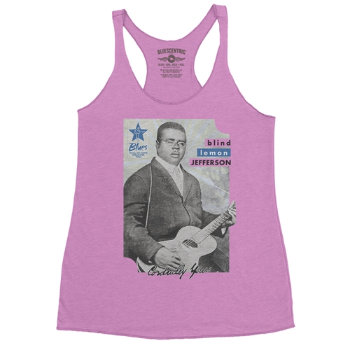 Ltd. Ed. Blues Hall of Fame Blind Lemon Jefferson Racerback Tank - Women