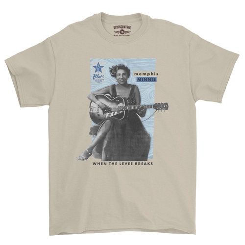 Ltd. Ed. Blues Hall of Fame Memphis Minnie T-Shirt - Classic Heavy Cotton - classicsand