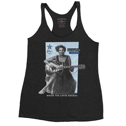 Ltd. Ed. Blues Hall of Fame Memphis Minnie Racerback Tank - Women
