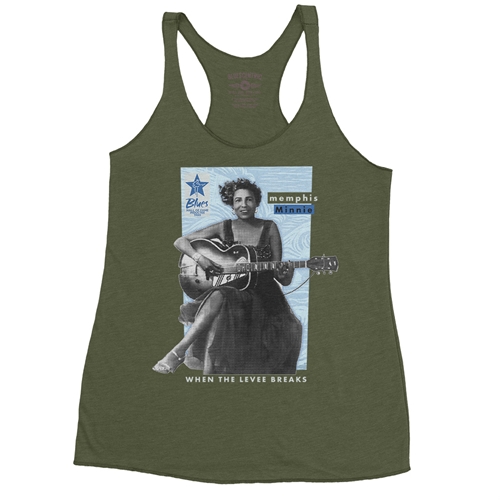 Ltd. Ed. Blues Hall of Fame Memphis Minnie Racerback Tank - Women