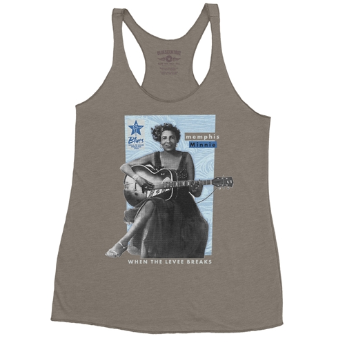 Ltd. Ed. Blues Hall of Fame Memphis Minnie Racerback Tank - Women