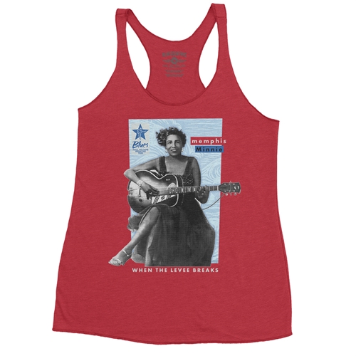 Ltd. Ed. Blues Hall of Fame Memphis Minnie Racerback Tank - Women