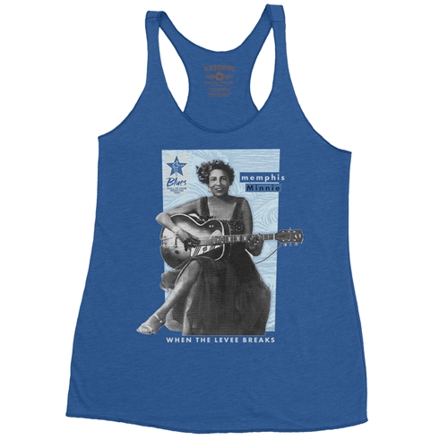 Ltd. Ed. Blues Hall of Fame Memphis Minnie Racerback Tank - Women