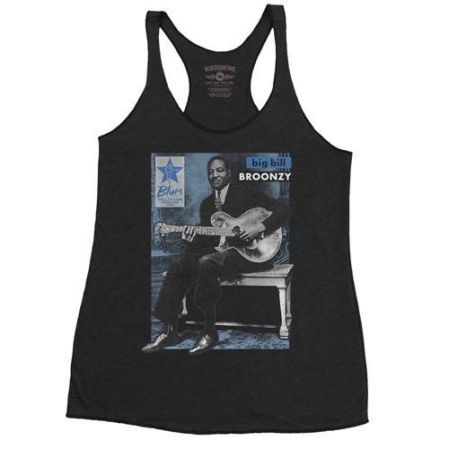 Ltd. Ed. Blues Hall of Fame Big Bill Broonzy Racerback Tank - Women