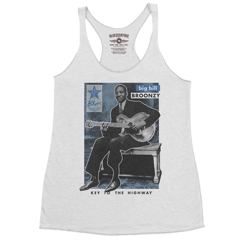 Ltd. Ed. Blues Hall of Fame Big Bill Broonzy Racerback Tank - Women