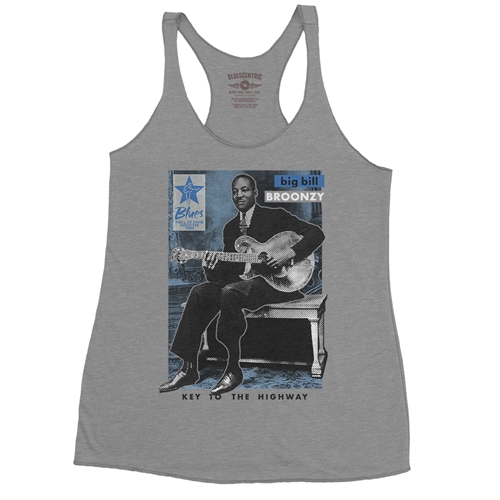 Ltd. Ed. Blues Hall of Fame Big Bill Broonzy Racerback Tank - Women