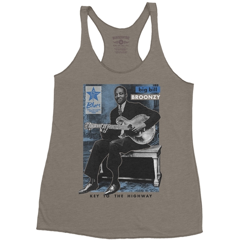 Ltd. Ed. Blues Hall of Fame Big Bill Broonzy Racerback Tank - Women