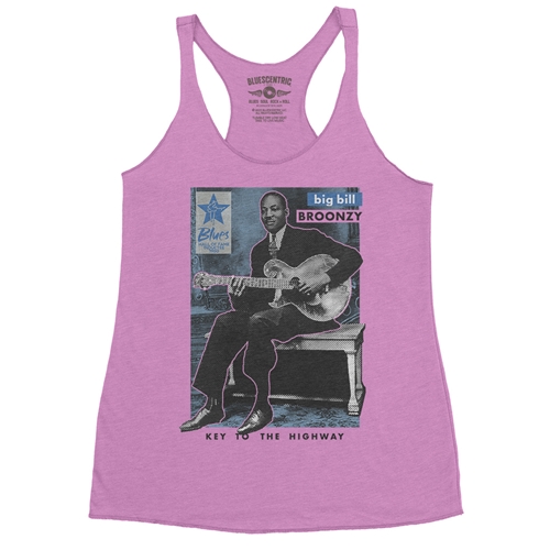 Ltd. Ed. Blues Hall of Fame Big Bill Broonzy Racerback Tank - Women