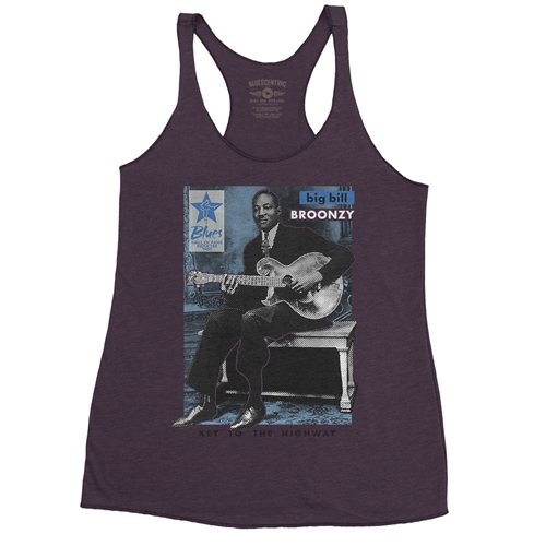 Ltd. Ed. Blues Hall of Fame Big Bill Broonzy Racerback Tank - Women