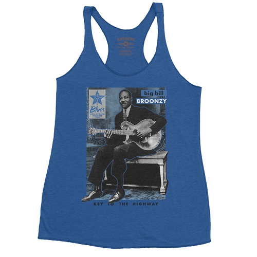 Ltd. Ed. Blues Hall of Fame Big Bill Broonzy Racerback Tank - Women