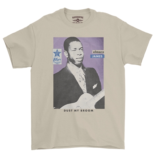 Ltd. Ed. Blues Hall of Fame Elmore James T-Shirt - Classic Heavy Cotton - classicsand