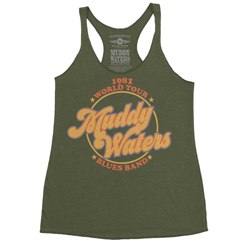 Muddy Waters Blues Band Racerback Tank - Women