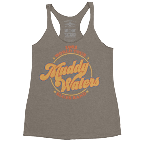 Muddy Waters Blues Band Racerback Tank - Women
