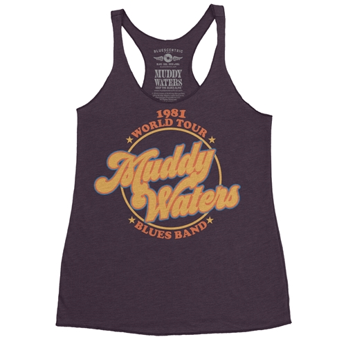 Muddy Waters Blues Band Racerback Tank - Women