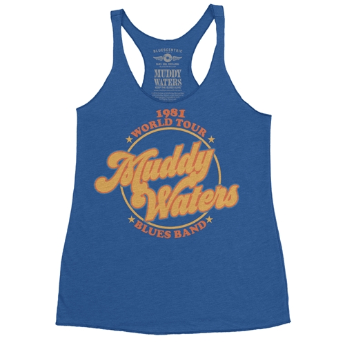 Muddy Waters Blues Band Racerback Tank - Women