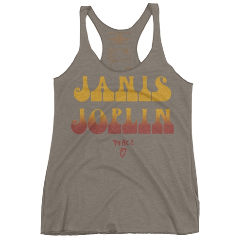 Hot Janis Joplin Racerback Tank - Women