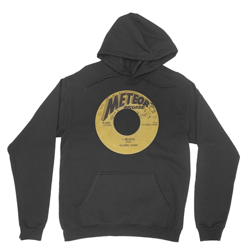 Meteor Records Vinyl Record Pullover Jacket - hoodieblack