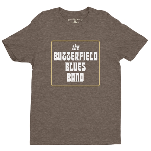 Butterfield Blues Band Box T-Shirt - Lightweight Vintage Style - heatherbigmuddy