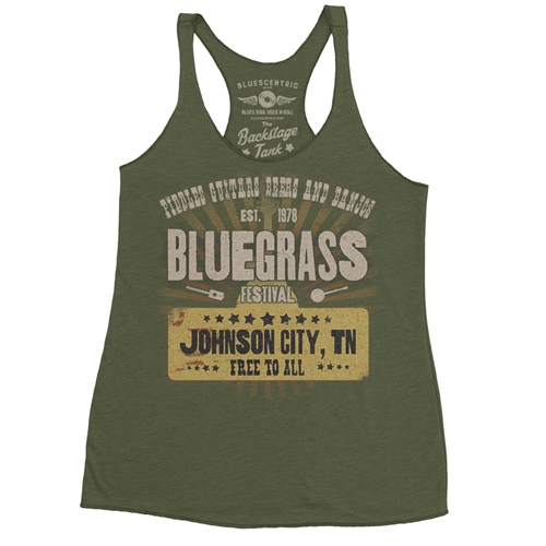 Bluegrass Festival Racerback Tank - Women