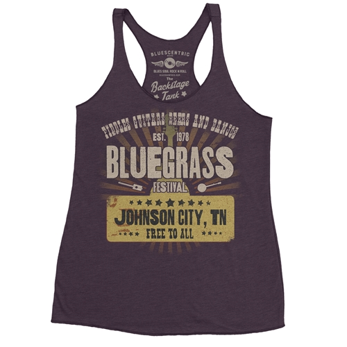 Bluegrass Festival Racerback Tank - Women