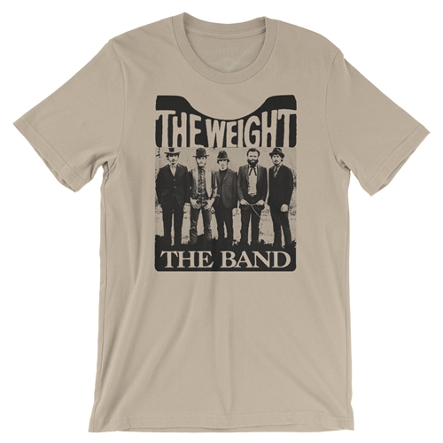 The Band The Weight T Shirt - Lightweight Vintage Style - vintagecream