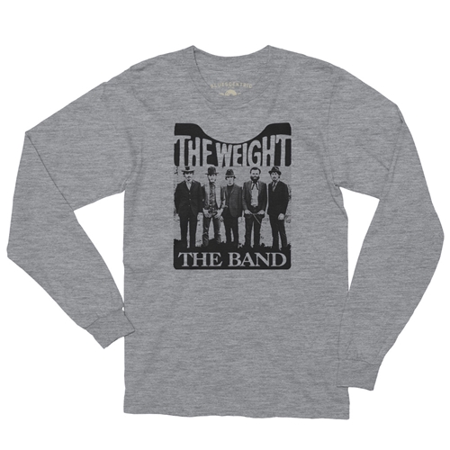 The Band The Weight Long Sleeve T-Shirt - longsleeveathleticheather
