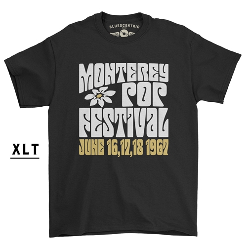 XL Tall Monterey Pop Festival Flower T-Shirt - Men