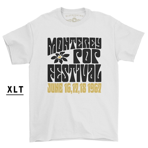 XL Tall Monterey Pop Festival Flower T-Shirt - Men