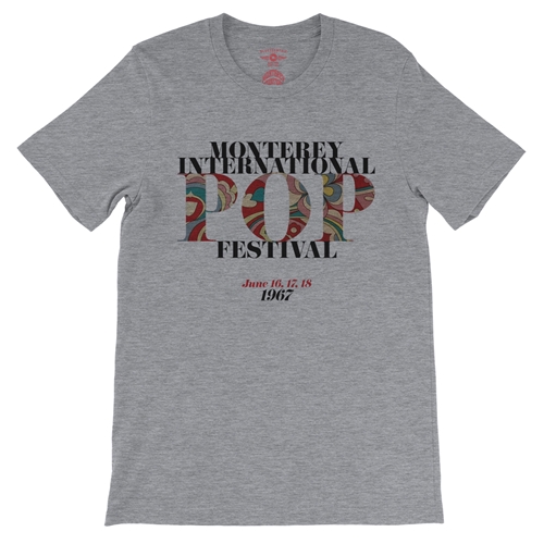 Small Batch Monterey Pop Festival T-Shirt - Hippie Edition - Lightweight Vintage Style - vintageathleticheather