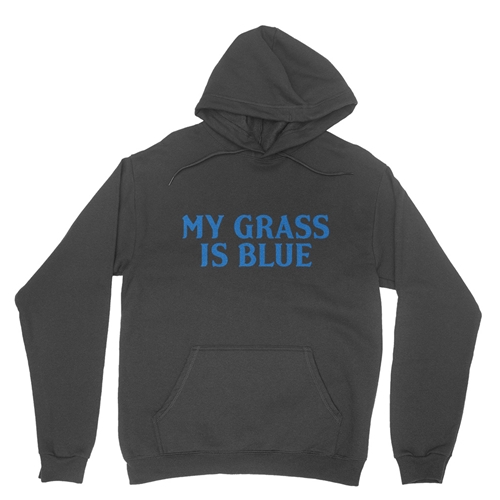 My Grass Is Blue Pullover Jacket - hoodieblack