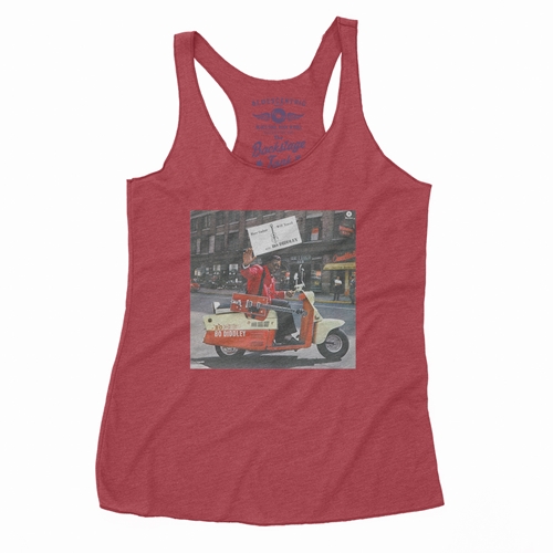 Bo Diddley Have Guitar Will Travel Racerback Tank - Women