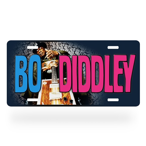 Bo Diddley License Plate