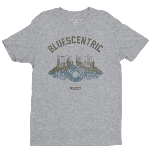 Vintage Bluescentric T-Shirt - Lightweight Vintage Style - heatherathletic