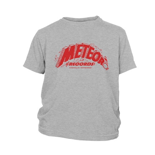 Meteor Records Youth T-Shirt - Lightweight Vintage Children & Toddlers - youthheatherathletic