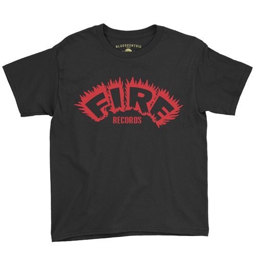 Fire Records Youth T-Shirt - Lightweight Vintage Style