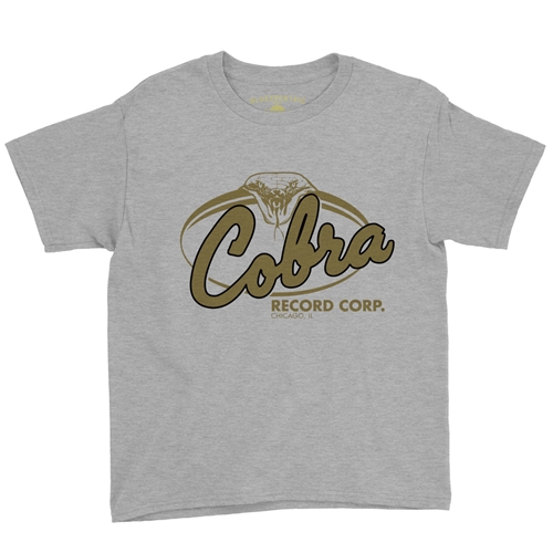 Cobra Records Youth T-Shirt - Lightweight Vintage Children & Toddlers - youthheatherathletic