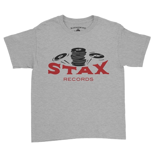 CLOSEOUT Stax Records Stax of Wax Youth T-Shirt - Lightweight Vintage Children & Toddlers - youthheatherathletic