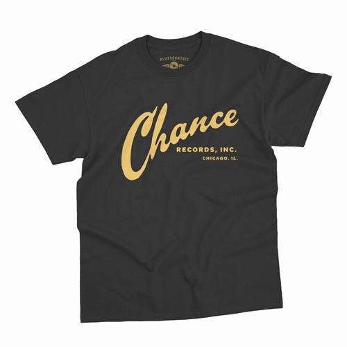 Chance Records T-Shirt - Classic Heavy Cotton - classicblack