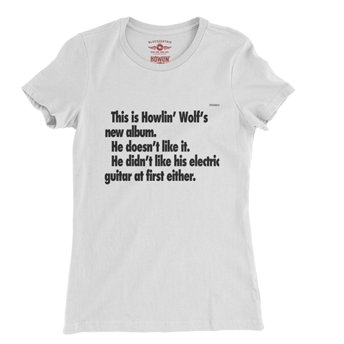 Howlin Wolf New Album Ladies T Shirt - Relaxed Fit - ladieswhite