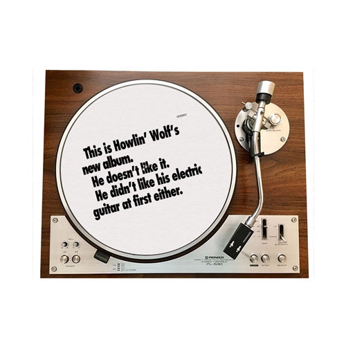 Howlin Wolf New Album Vinyl Record Slip Mat