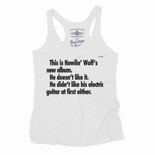 Howlin Wolf New Album Racerback Tank - Women