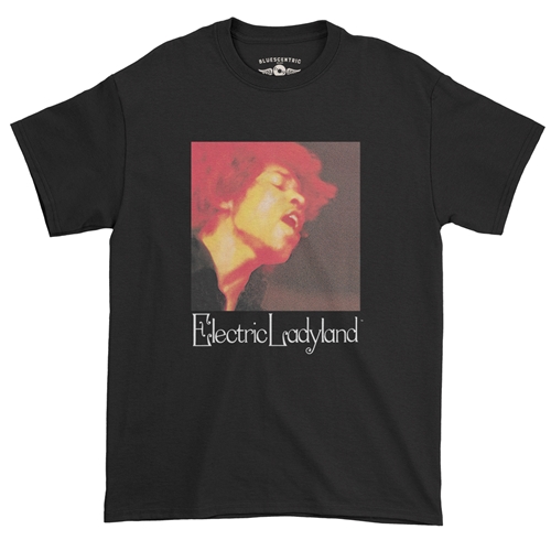 Jimi Hendrix Electric Ladyland T-Shirt - Classic Heavy Cotton - classicblack