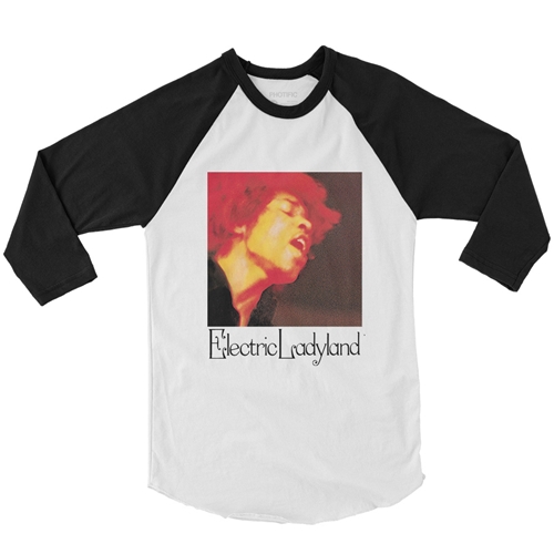 Jimi Hendrix Electric Ladyland Baseball T-Shirt