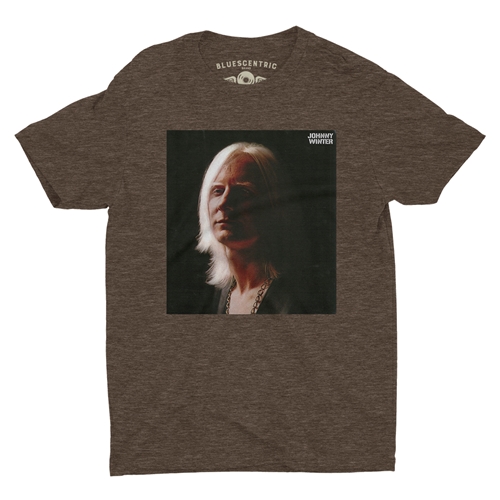 1969 Johnny Winter T-Shirt - Lightweight Vintage Style - heatherbigmuddy