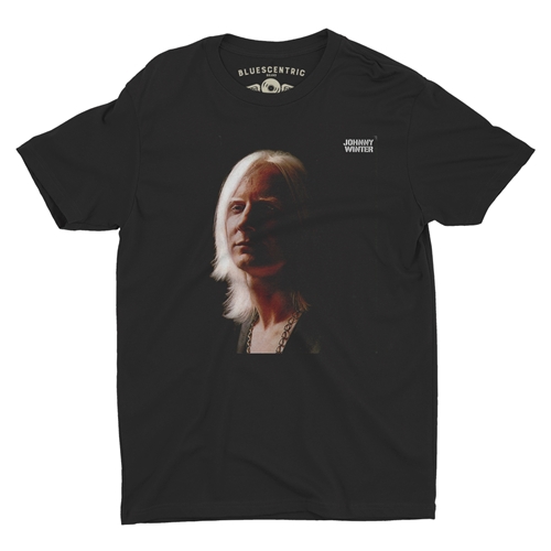 1969 Johnny Winter T-Shirt - Lightweight Vintage Style - vintageblack
