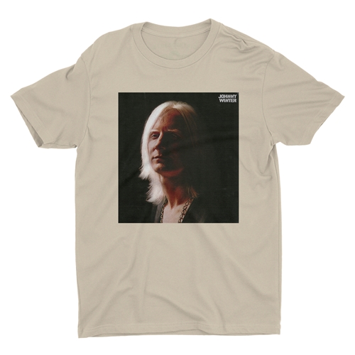 1969 Johnny Winter T-Shirt - Lightweight Vintage Style - vintagecream