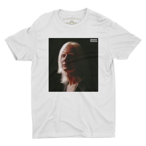 1969 Johnny Winter T-Shirt - Lightweight Vintage Style - white