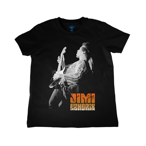 Jimi Hendrix Youth T-Shirt - Lightweight Vintage Children & Toddlers - youthblack
